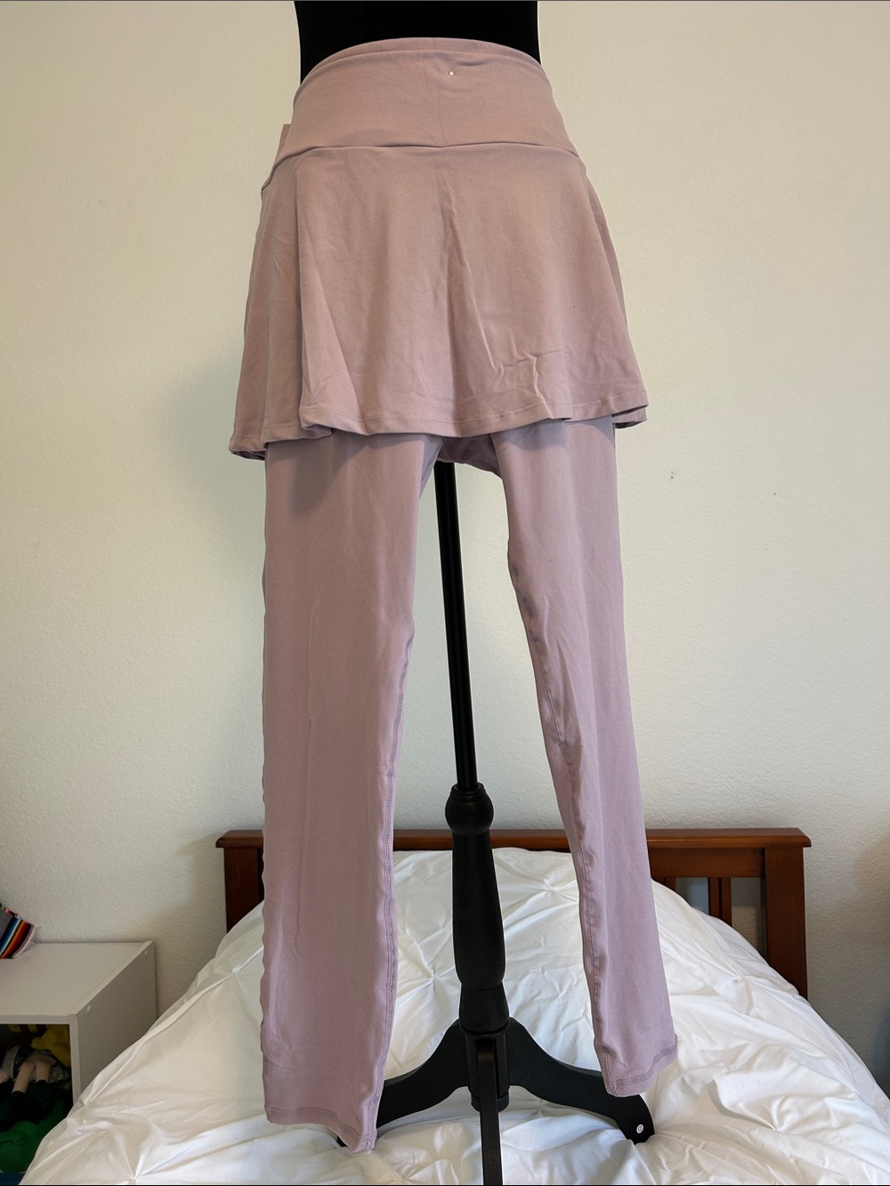 Lilac Skirted Yoga Pants